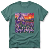 Gogh Purple ~ Comfort Colors Premium Tee thumbnail 8