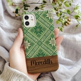 Green Folk Pattern Digital Download thumbnail 3