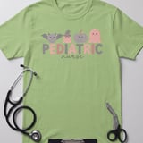 Pediatric Nurse Halloween Tee thumbnail 11
