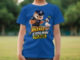Explain The Duck Officer Hoot the Owl Tee thumbnail 8