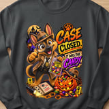 Detective Chase the Dog Halloween Sweatshirt thumbnail 1