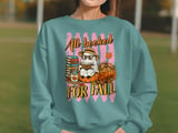 All Booked For Fall Sweatshirt, Cozy Ghost Reading Book Hoodie, Autumn Pumpkin Spice Latte Lover T-Shirt, Librarian Teacher Gift thumbnail 3
