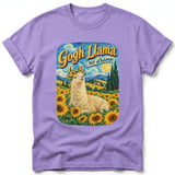 Gogh Llama ~ Comfort Colors Premium Tee thumbnail 6