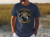 United States Navy Sailor T-Shirt | Veteran Gift, Military Proud Apparel, Patriotic American Eagle Anchor Tee, Est. 1775 thumbnail 2