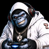 Gorilla Gamer Shirt for Boys, Funny Virtual Reality Gaming Tee, Kids Birthday Gift, Pixo League by Farron House thumbnail 18