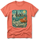 Gogh Windy ~ Comfort Colors Premium Tee thumbnail 4