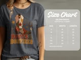 Boots & Bonfires Tee or Sweatshirt, Faux Patchwork Design thumbnail 7