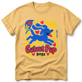Cutout Pup ~ Comfort Colors Premium Tee thumbnail 7