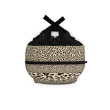 Classic Leopard Print Backpack, Animal Pattern Spiral Notebook, Wild Aesthetic School Bag & Journal Set thumbnail 8
