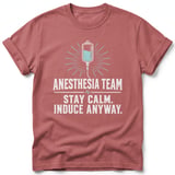 Anesthesia Team Stay Calm Tee thumbnail 4