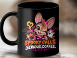 Spooky Calls Serious Coffee Mug thumbnail 9