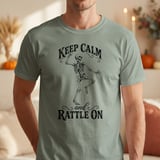 Keep Calm and Rattle On Tee thumbnail 19
