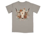 Artisan Floral Skull T-Shirt thumbnail 7