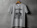 Life Is Short | Lowrider Bike Shirt thumbnail 3