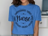 The Essential Nurse Attributes T-Shirt thumbnail 10