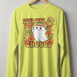 Pickleball Sport-Tek Long Sleeve Tee, Let's Dink Ghouls, Sun Shield Shirt thumbnail 9
