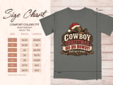 Cowboy Christmas Ho Ho Howdy Tee thumbnail 11