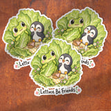 Lettuce Be Friends Clipart thumbnail 5