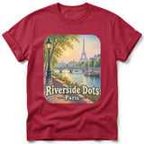 Riverside Dots ~ Comfort Colors Premium Tee thumbnail 2