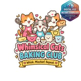 Cats Baking Club Digital Mug Wrap thumbnail 2