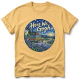 Here We Gogh ~ Comfort Colors Premium Tee thumbnail 7