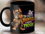 The Case Is Haunted German Shepherd Mug thumbnail 9