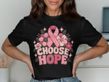 Faux Patchwork Choose Hope Tee thumbnail 2