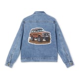 Grand Wagoneer Denim Jacket, Waggy off road, 4x4 art print, SUV poster, Classic car art, Denim Jacket print, Misc Products thumbnail 3