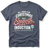 Smooth Induction Christmas Tee thumbnail 5