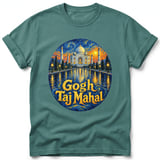 Gogh Taj Mahal ~ Comfort Colors Premium Tee thumbnail 8