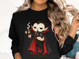 Vampire Coffee and Black Cat Tee thumbnail 13