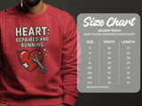 Heart Repaired Running T-Shirt: Open Heart Surgery Recovery, Cardiac Patient, Wrench Patch Graphic thumbnail 4