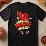 Pretend I'm A Walking Red Flag Tee thumbnail 6