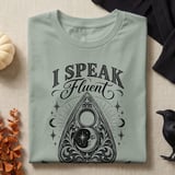 I Speak Fluent Paranormal Tee thumbnail 2