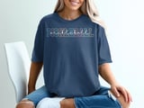 Pickleball Comfort Colors Shirt, PICKLEBALL pickleball Pastel Varsity Lettering, Vintage Graphic Tee thumbnail 4