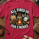 All Fired Up For S'mores T-Shirt thumbnail 4