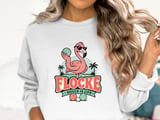 Retro Bocce Flamingo Sweatshirt thumbnail 3
