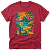 Island Time ~ Comfort Colors Premium Tee thumbnail 2