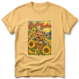 Gogh Yorkie ~ Comfort Colors Premium Tee thumbnail 7