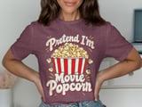 Pretend I'm Movie Popcorn Tee thumbnail 1