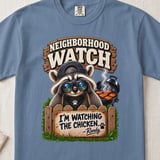 Neighborhood Watch Raccoon Tee thumbnail 8
