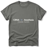 CRNA Anesthesia Steady Hands Tee thumbnail 8