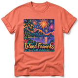 Island Fireworks ~ Comfort Colors Premium Tee thumbnail 4