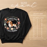 Piebald Doxie Dog Mama Tee thumbnail 9