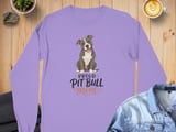 Proud Pit Bull Mom Long Sleeve Tee thumbnail 8