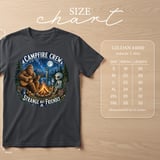 Strange But Friendly Campfire Crew T-Shirt thumbnail 2