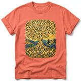 Gogh Swirl ~ Comfort Colors Premium Tee thumbnail 4