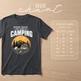 Weekend Forecast Camping T-Shirt thumbnail 2