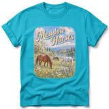 Meadow Horses ~ Comfort Colors Premium Tee thumbnail 5
