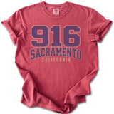 916 Sacramento California Tee thumbnail 2